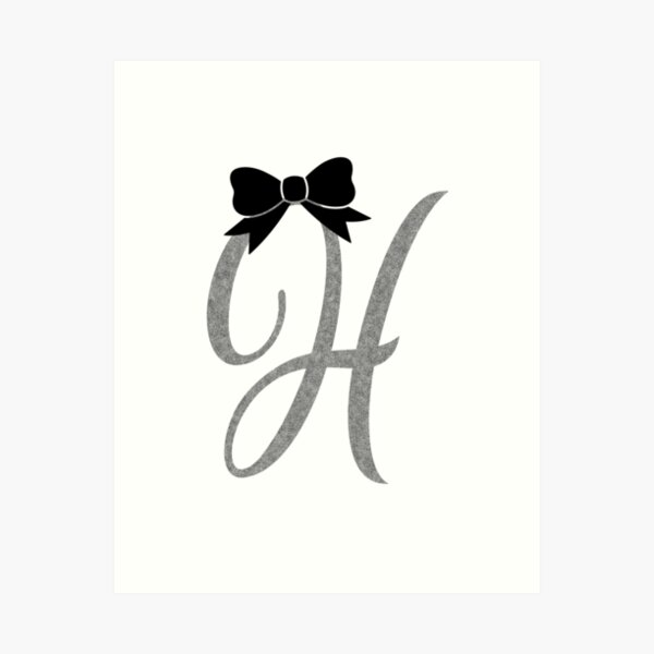 Letter H, Vintage Style H Monogram, H Initials Old Artistic Initials  Vintage Style Monograms Youth T-Shirt by Elena Gantchikova - Pixels