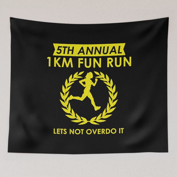 Item preview, 5th Annual 1km Fun Run Woman Lets Not Overdo It designed and sold by d247.