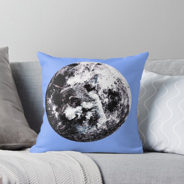 Item preview, Wolf Head In Full Moon designed and sold by Minds-Eye.