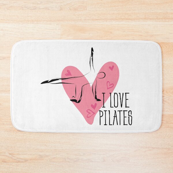 Item preview, Pilates pose and heart designed and sold by sashica.