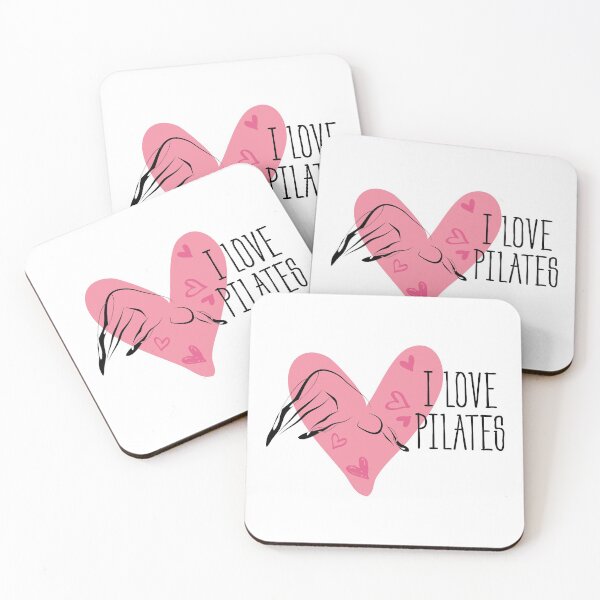 Item preview, Pilates pose and heart designed and sold by sashica.