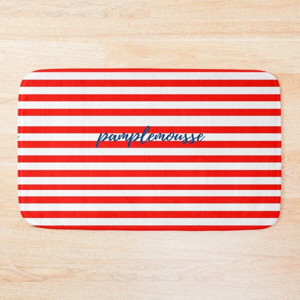 Item preview, "pamplemousse" red horizonal lines designed and sold by RachelTintedRed.