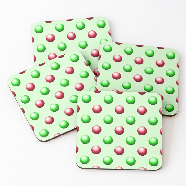 Item preview, Red and Green Christmas Chrome Balls designed and sold by KelseyLovelle.
