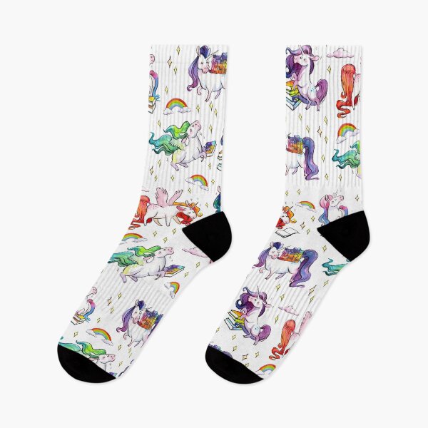 Item preview, Reading Unicorn Pattern  designed and sold by eviebookish.