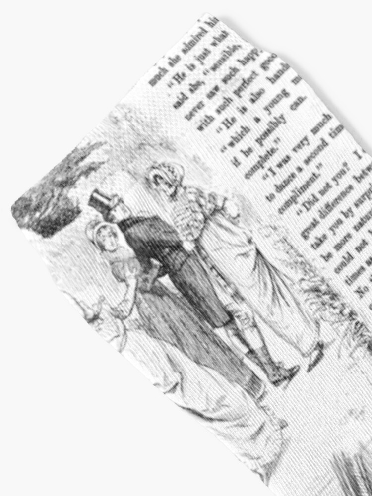 Alternate view of Pride and Prejudice - Pages Socks