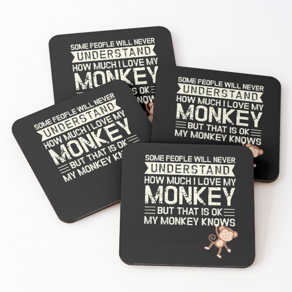 Item preview, How Much I Love My Monkey Monkey Zoo Animal Love designed and sold by MooonTees.