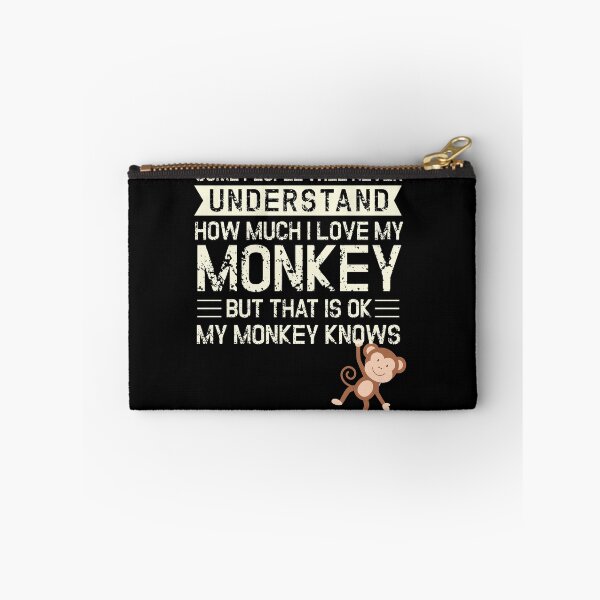 Item preview, How Much I Love My Monkey Monkey Zoo Animal Love designed and sold by MooonTees.