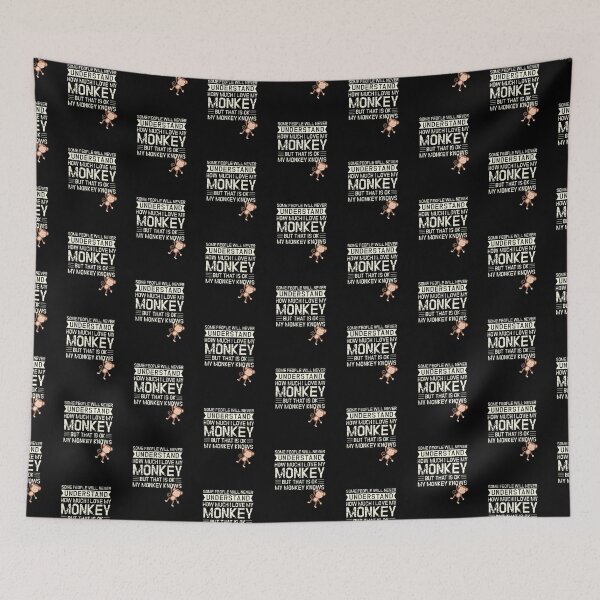 Item preview, How Much I Love My Monkey Monkey Zoo Animal Love designed and sold by MooonTees.