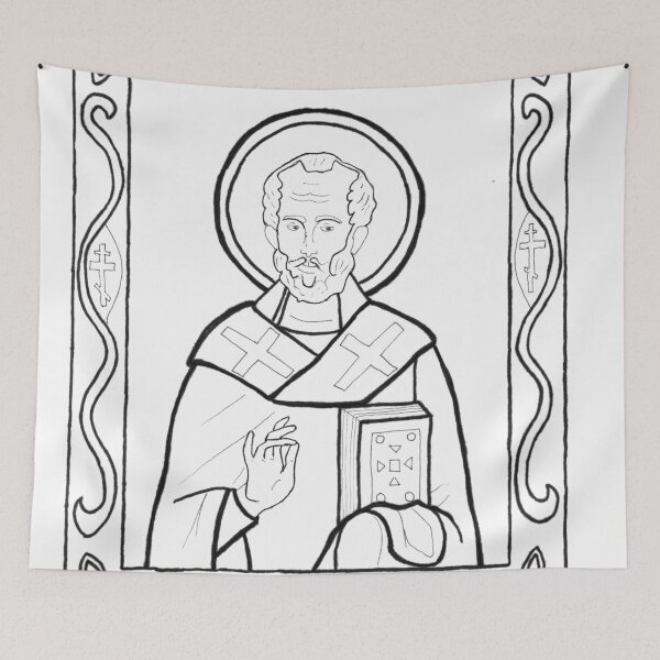 Item preview, Traditional Saint Nicholas designed and sold by Sparks4Orthodox.
