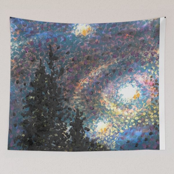 Item preview, Starry Night Tryptic 1 of 3 designed and sold by Liz Anderson.
