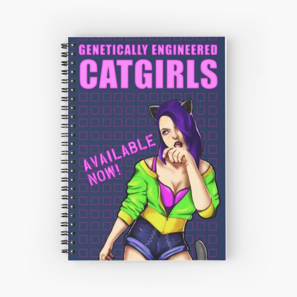 Genetically Engineered Catgirls Sticker for Sale by Zyro599