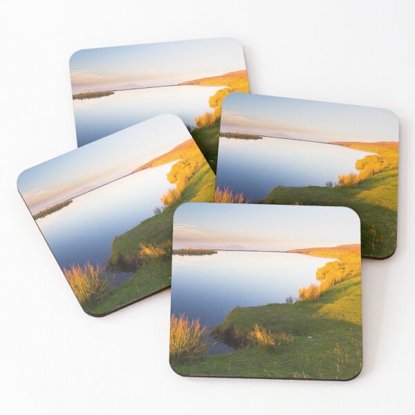 Item preview, Keepers Pond, The Blorange. Upland water at sunset. designed and sold by Andy Chisholm.