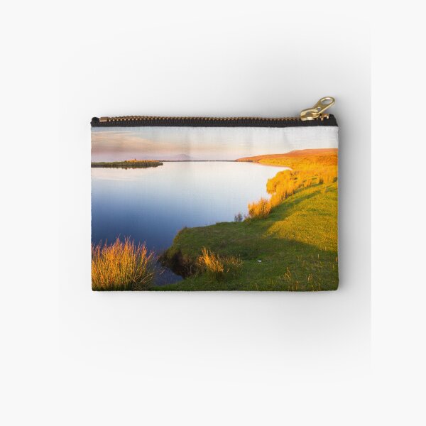 Item preview, Keepers Pond, The Blorange. Upland water at sunset. designed and sold by Andy Chisholm.