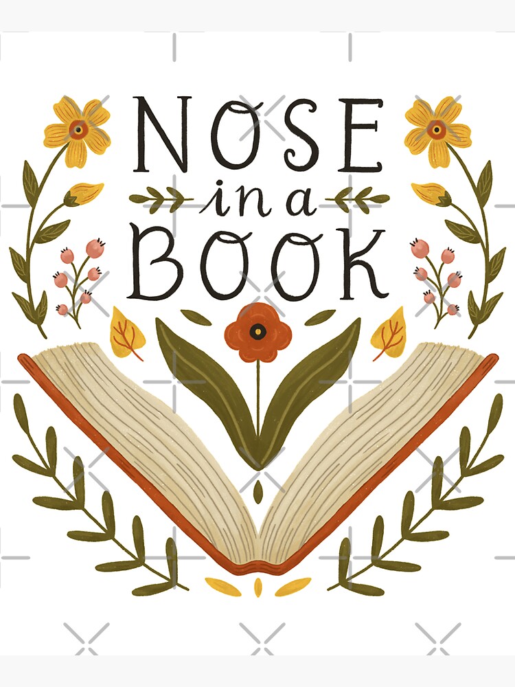 Nose in a Book by ohjessmarie