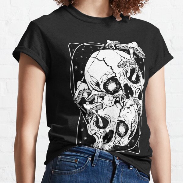 NEW City Streets Medium Womens T Shirt Glow Skeleton Short Sleeve Black Top