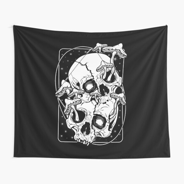 Overgrown - mushrooms gone wild Tapestry
