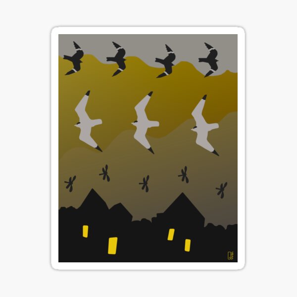 Franklin Gulls Sticker