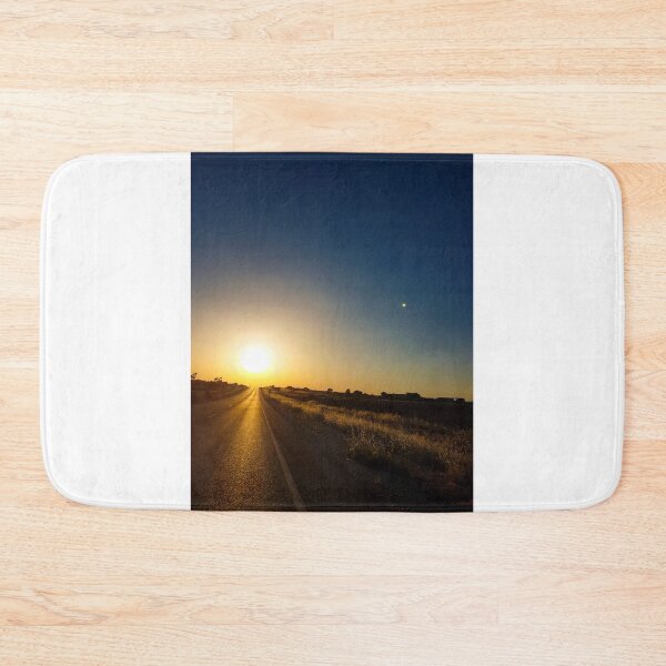 Item preview, Sunset on the highway in Castilla-La Mancha designed and sold by Maestroedems.