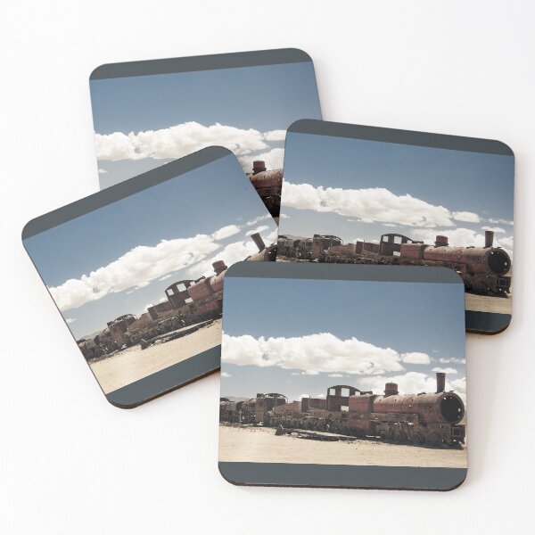 Item preview, Old steam train in Bolivia designed and sold by ArtMarie.