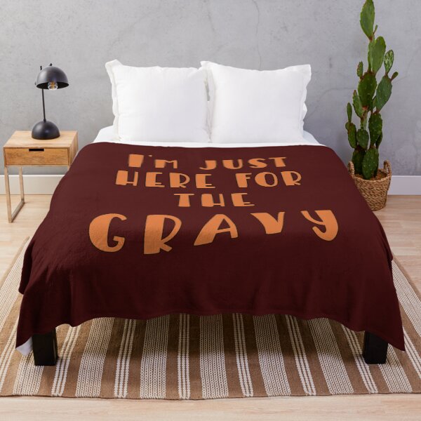 Item preview, I'm Just Here for the Gravy THANKSGIVING designed and sold by Greenbaby.