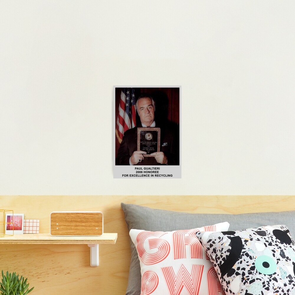 2006 Honoree Paul Gualtieri Poster Photographic Print