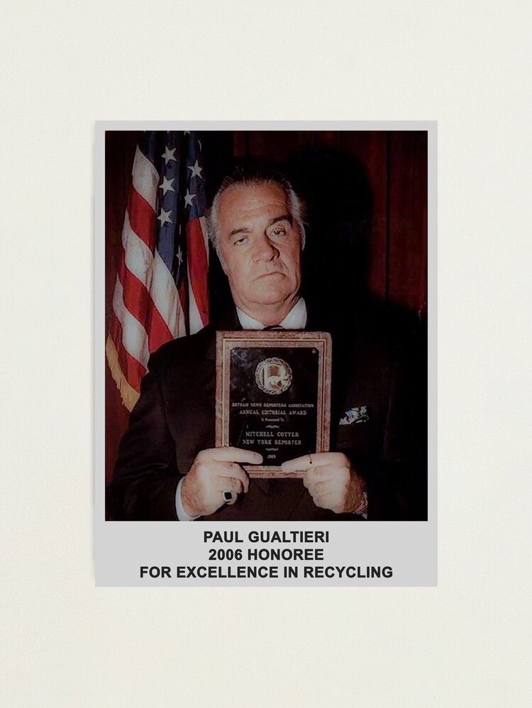 Alternate view of 2006 Honoree Paul Gualtieri Poster Photographic Print
