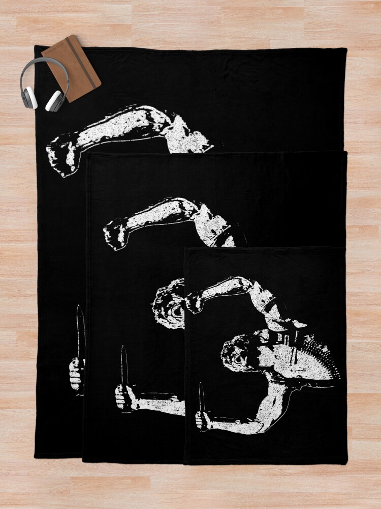 Alternate view of Danton - Deadly Prey Throw Blanket