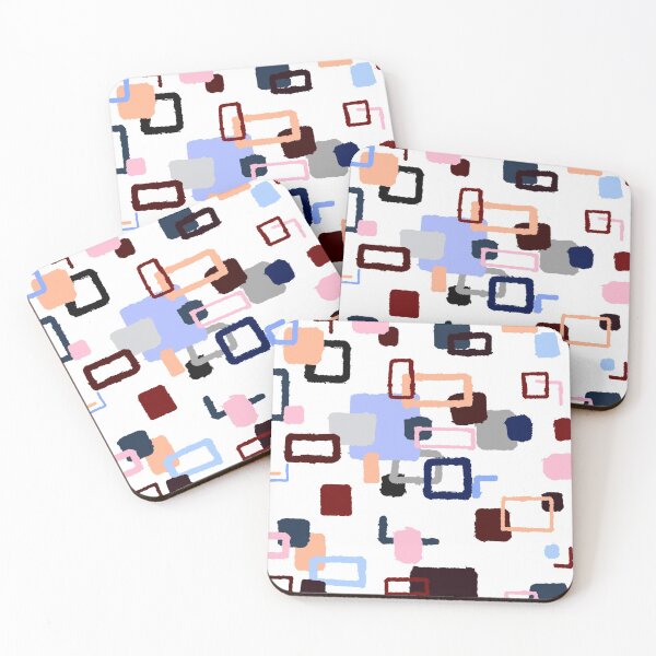Item preview, abstract square collection designed and sold by art-in-a-bottle.
