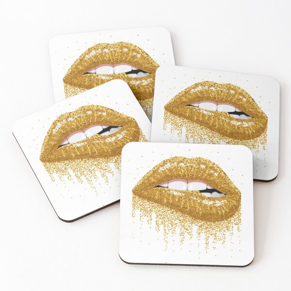 Item preview, Golden lips bite  designed and sold by rachidkrouch.