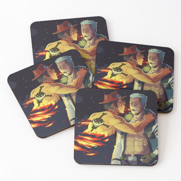 Item preview, Ace & Smoker | One Piece designed and sold by anyanp.