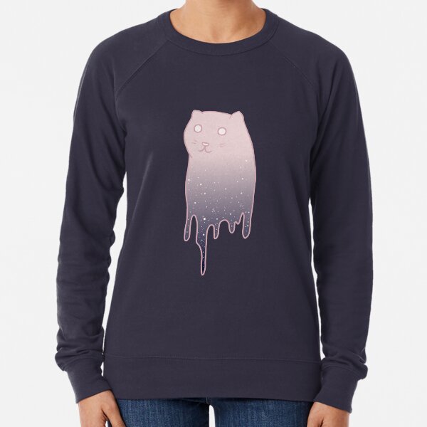 Galaxy Cat Version 2 Lightweight Sweatshirt