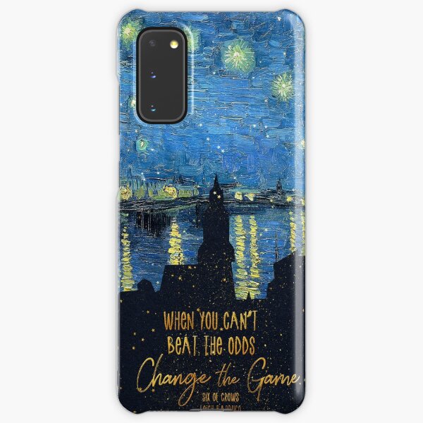 When you can't beat the odds, change the game. Kaz Brekker Samsung Galaxy Snap Case