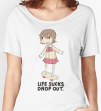 life sucks drop out Baggyfit T-Shirt