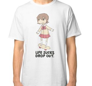 life sucks drop out" Unisex T-Shirt by 4wex | Redbubble