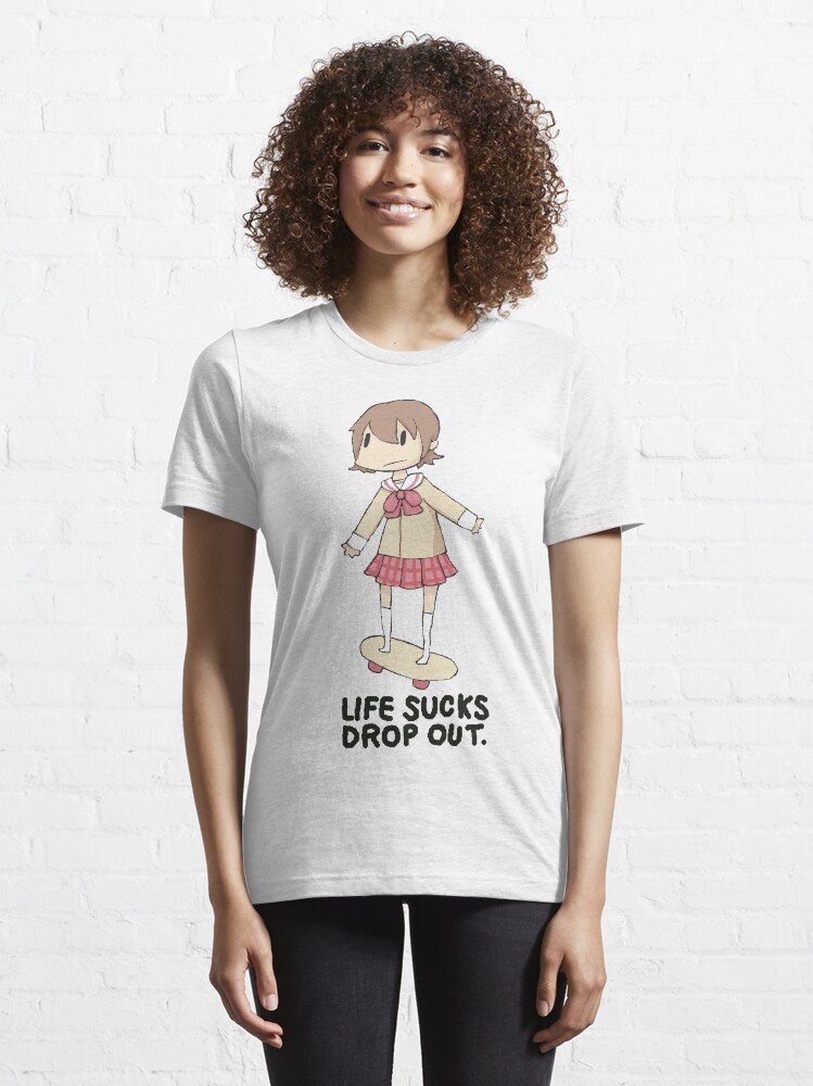 Alternate view of life sucks drop out Essential T-Shirt