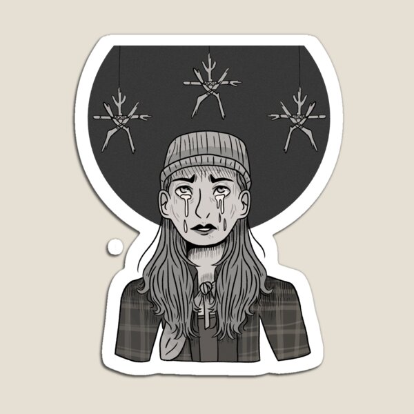 Horror Inktober Day 13: Heather from The Blair Witch Project Magnet