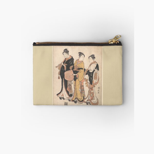 Item preview, Three Young Women Masquerading as Komuso - Torii Kiyonaga   designed and sold by RBEnt.
