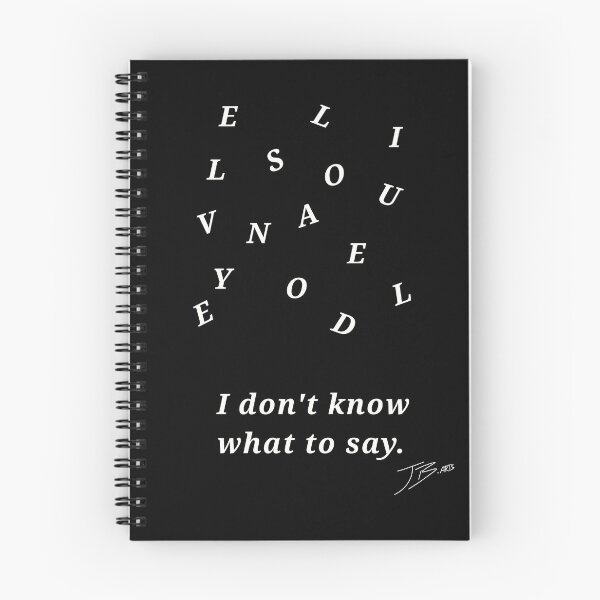 Item preview, I do not know what to say by JB.Arts designed and sold by JBArts2019.