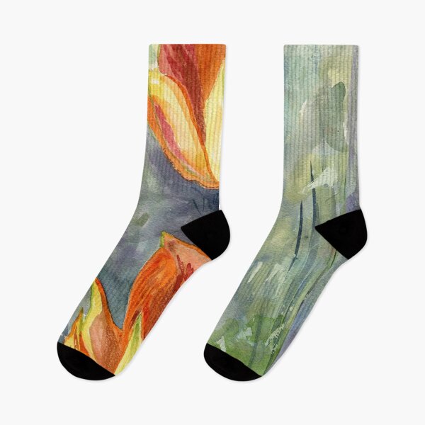 Item preview, Patterned Tulips designed and sold by Gabriele Maurus.