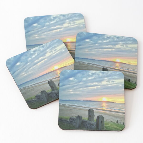 Item preview, Blue clouds at Portstewart beach designed and sold by IngridDarragh.