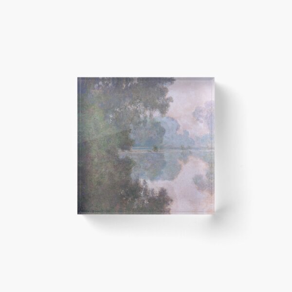 Aperçu de l'œuvre Matin sur la Seine près de Giverny - Claude Monet créée et vendue par RBEnt.