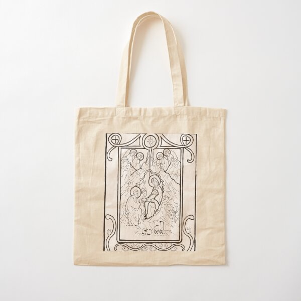 Proclaiming the Nativity Cotton Tote Bag
