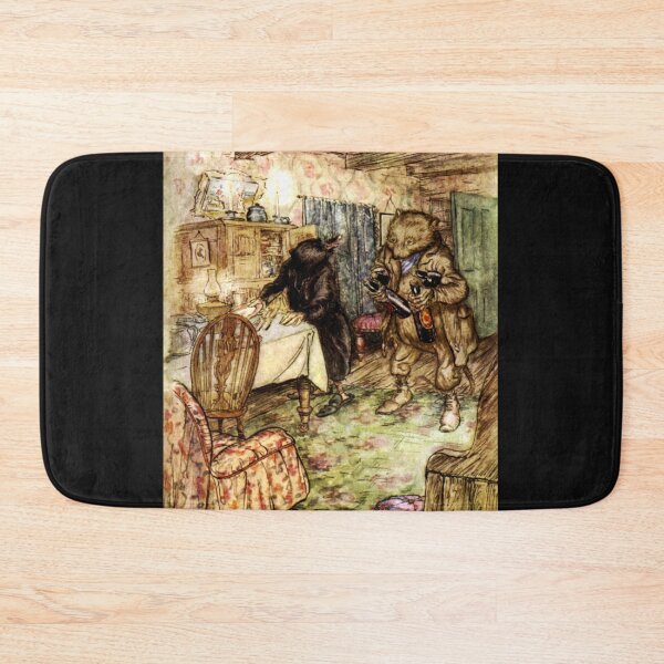 Item preview, Mole and Rat prepare dinner - The Wind in the Willows, Kenneth Grahame, Arthur Rackham designed and sold by forgottenbeauty.
