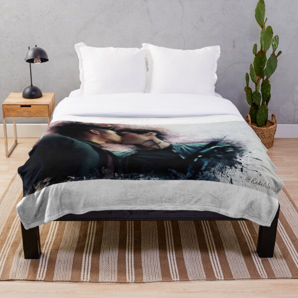 Malec Aku Kamu Tape Throw Blanket