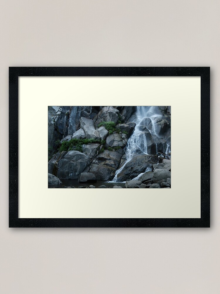 Alternate view of Grizzly Falls Framed Art Print