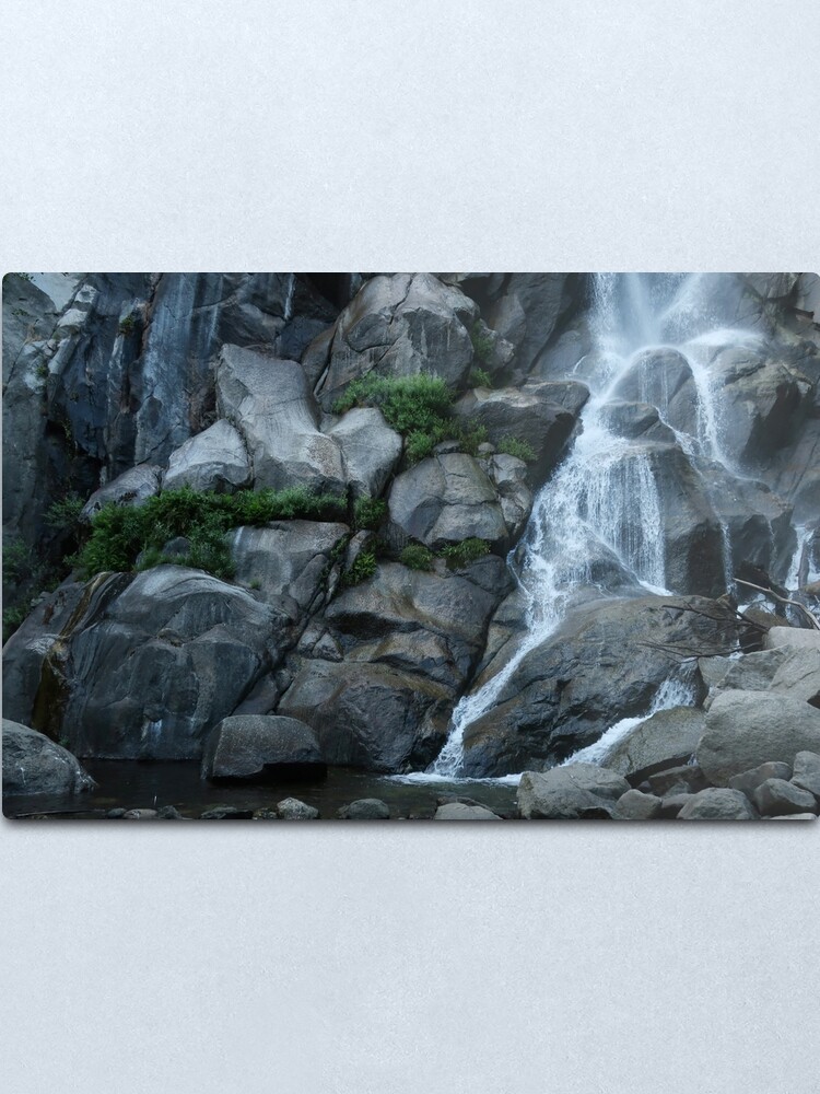 Alternate view of Grizzly Falls Metal Print