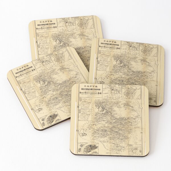 Item preview, Map of Nizhny Novgorod Oblast, Russia (1861) designed and sold by allhistory.