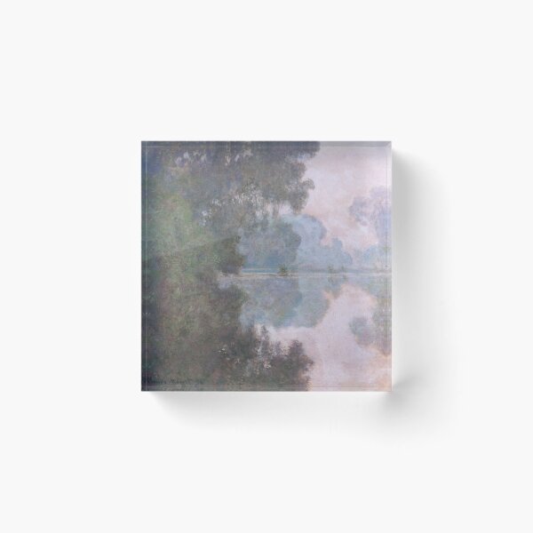 Item preview, Morning on the Seine near Giverny - Claude Monet designed and sold by RBEnt.