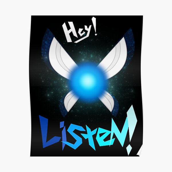 Hey! Listen! Poster