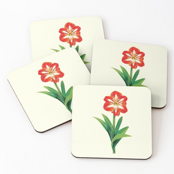 Item preview, Orange and White Amaryllis designed and sold by Susan Savad.